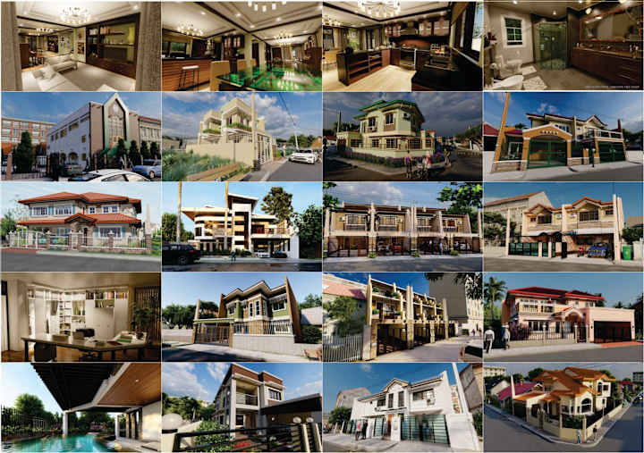 Cover image for Realistic EXTERIOR 3D rendering from of your plans and ideas.