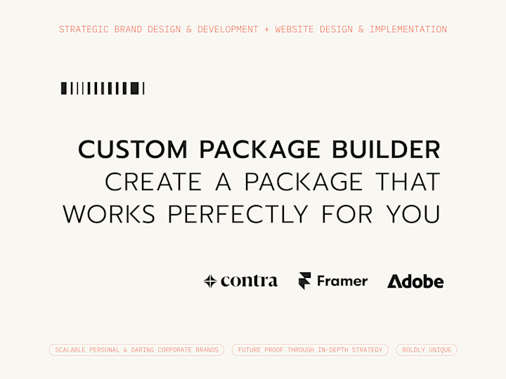 Cover image for Custom Package Builder