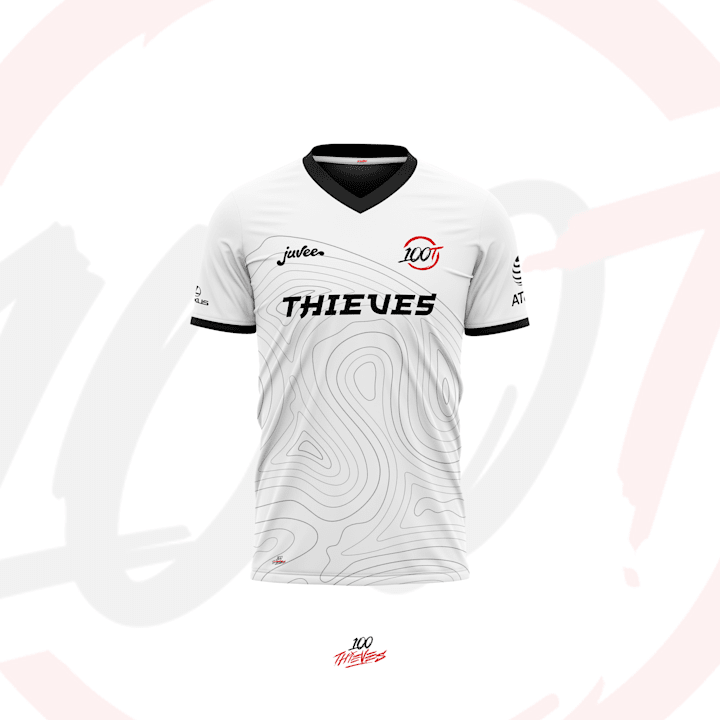 Cover image for 100 Thieves - Jersey & Merchandise on Behance