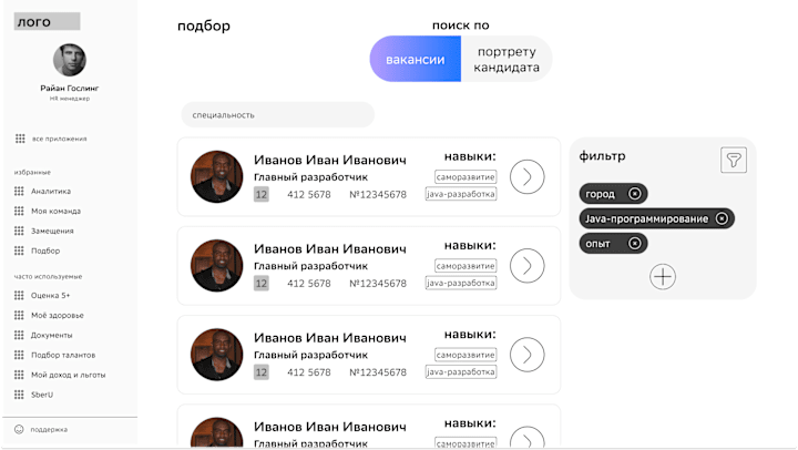 Cover image for Подбор специалистов для Сбер Пульс