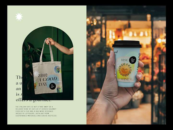 Cover image for The Italian Cafe | Branding