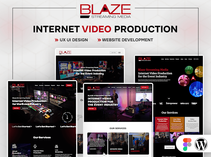Cover image for Blaze Streaming Media Website Design & Development