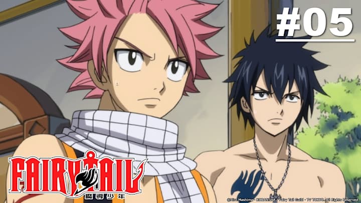 Cover image for Fairy Tail - Episode 005 (S1E05) [English Sub] - YouTube