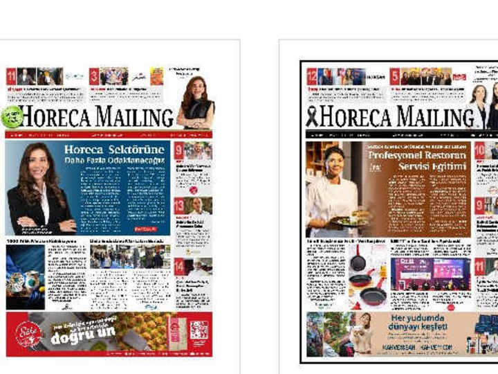 Cover image for Horeca Mailing Newspaper Editor