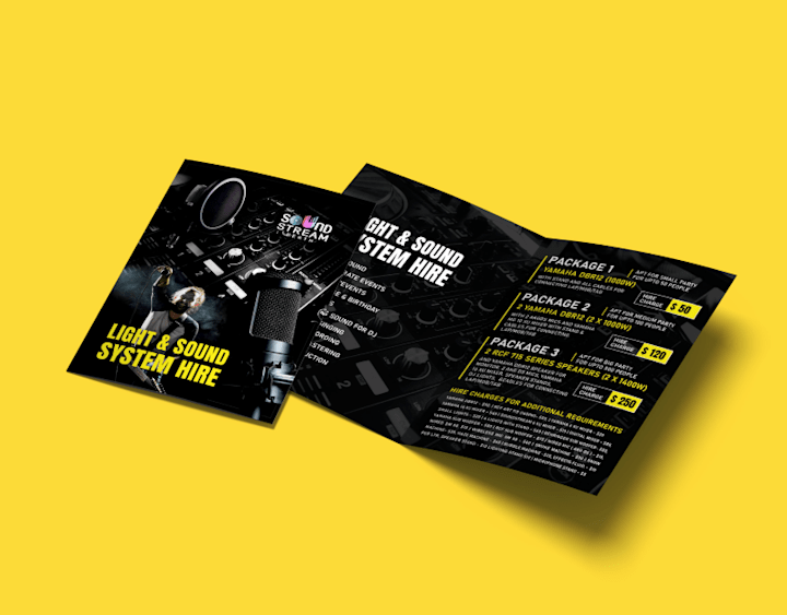Cover image for Sound Stream Perth  Brochure on Behance