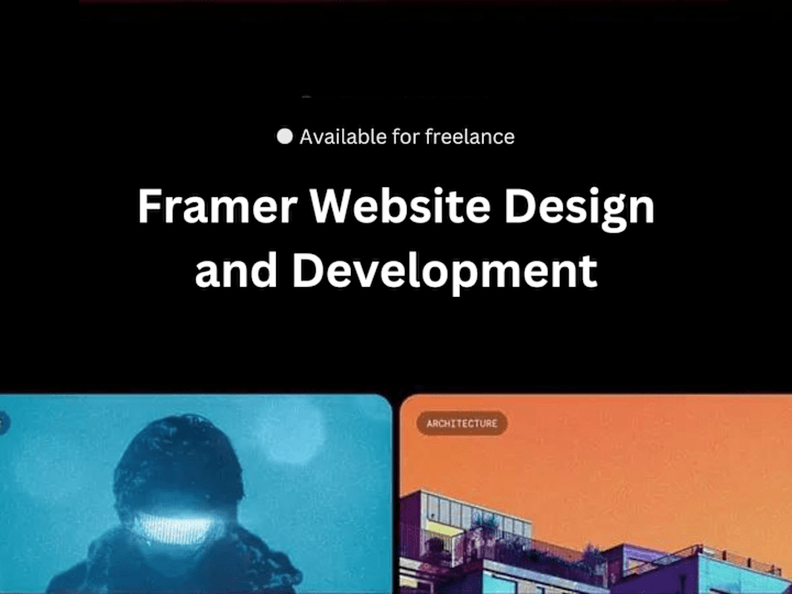 Cover image for Framer Website Design and Development