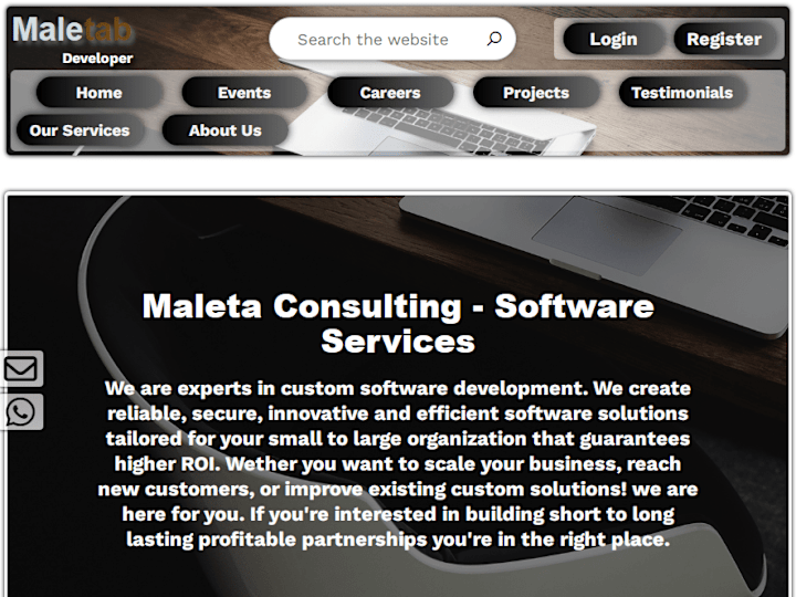 Cover image for Pre-built business website