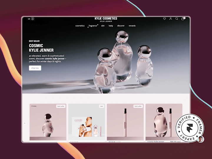 Cover image for Full Website in Framer (Design + Development)