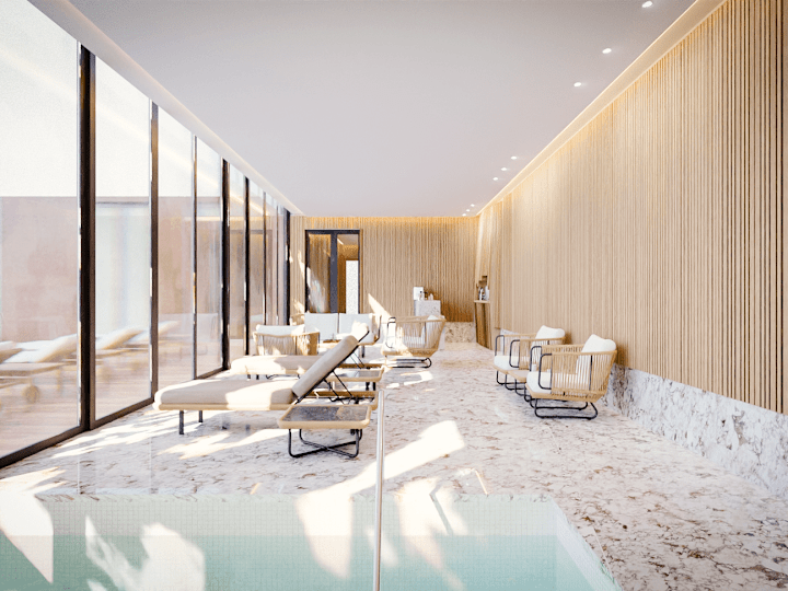 Cover image for Interior Design | Serene Spa