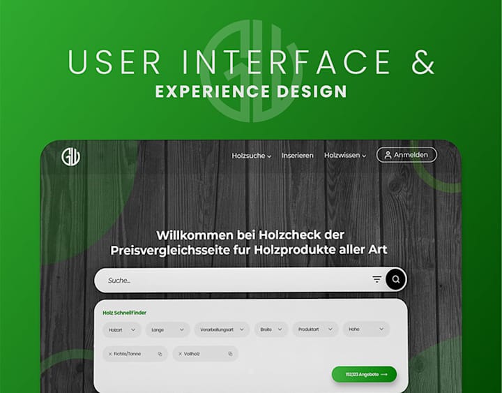 Cover image for GoWoody - Website UI ~ UX Design on Behance