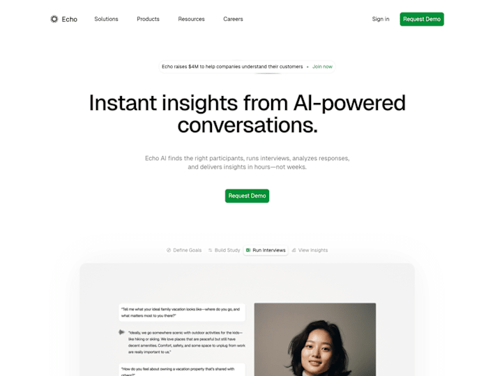 Cover image for EchoEchoAI Website and Brand Design