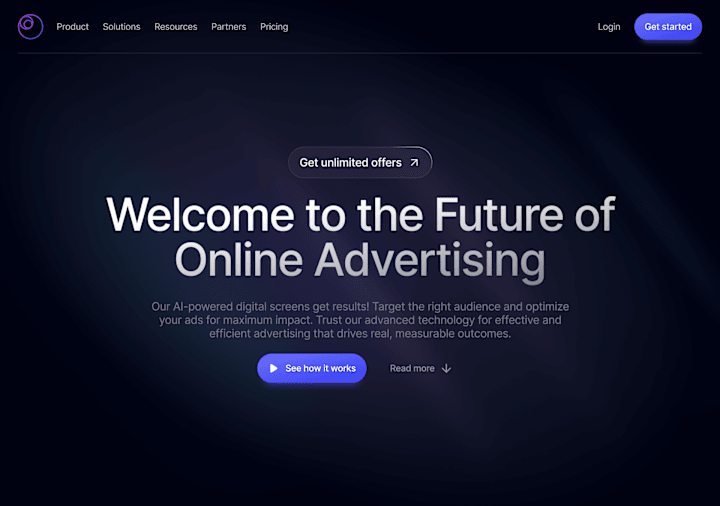 Cover image for InversePoint - Landing Page (SAAS)