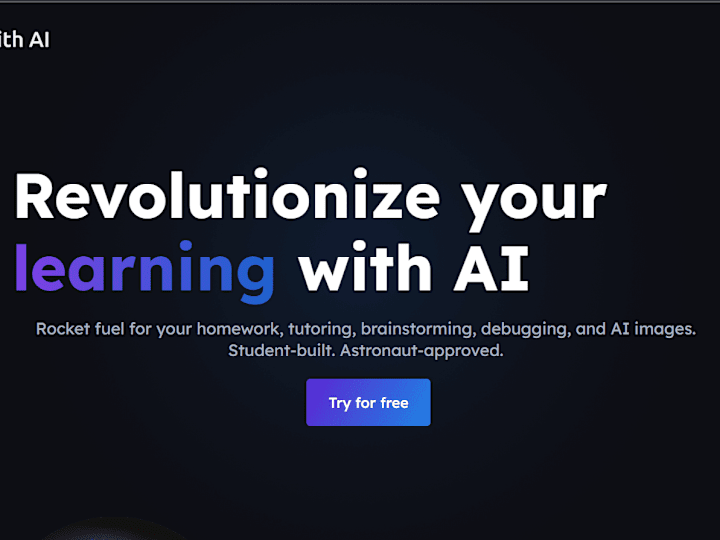 Cover image for Learning with AI