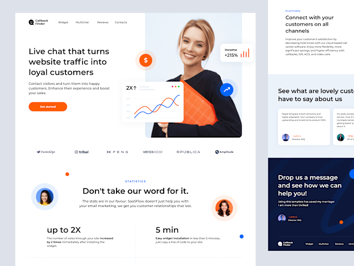 Cover image for SaaS Product Landing Page