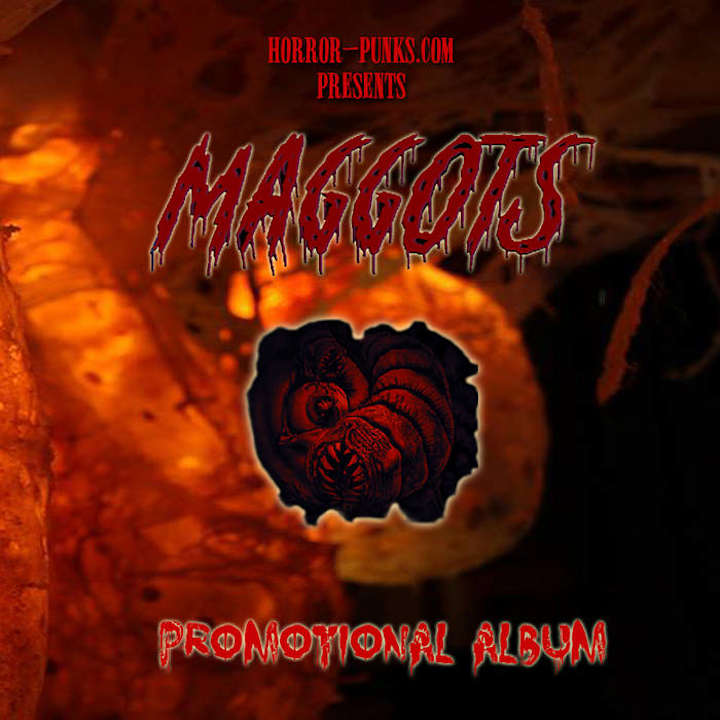 Cover image for 'Maggots' (2014) Promotional Film Soundtrack HORROR-PUNKS.COM  