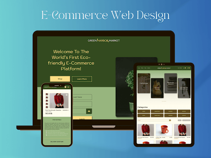 Cover image for Responsive Web Design for E-commerce Store