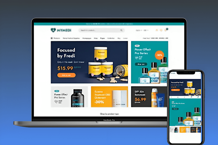 Cover image for Medic Ecommerce Site