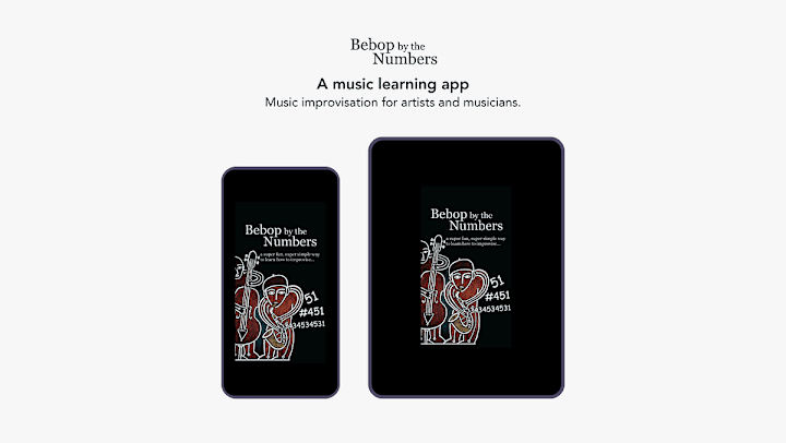 Cover image for Bebop by the Numbers