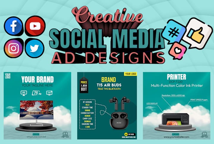 Cover image for Creative Social Media Ad Design