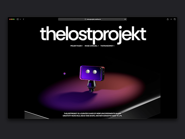 Cover image for theLostprojekt