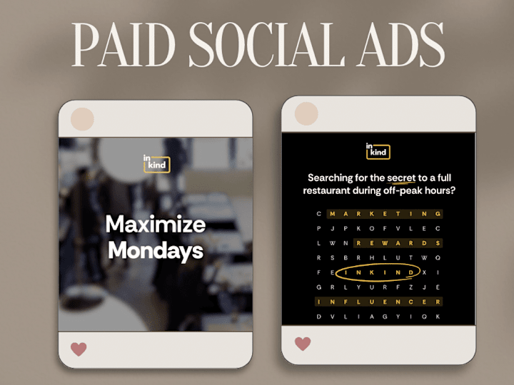 Cover image for Data-Driven Paid Social Ad Strategy & Design