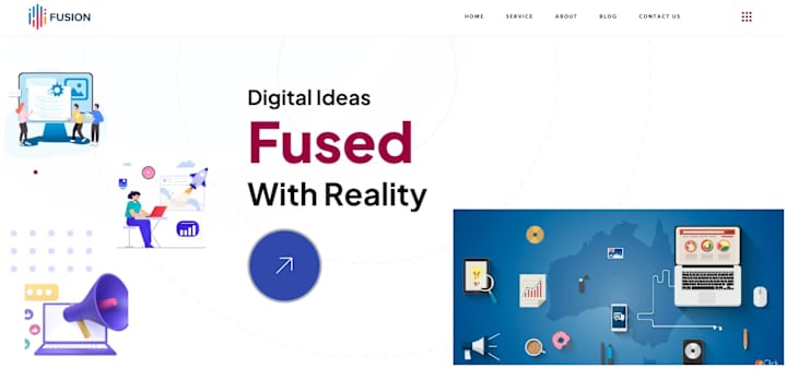 Cover image for Website Developed For Digital Agency