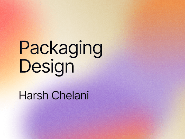 Cover image for Packaging Design