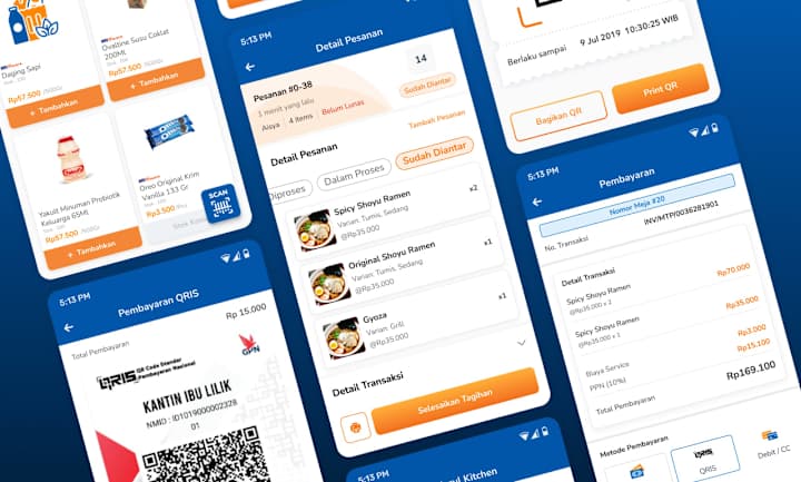 Cover image for POS Mobile App UI