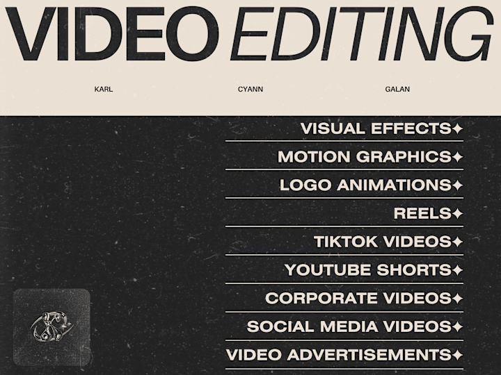 Cover image for Video Editing and Motion Graphics