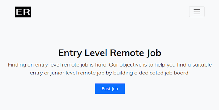 Cover image for Entry Level Remote Job