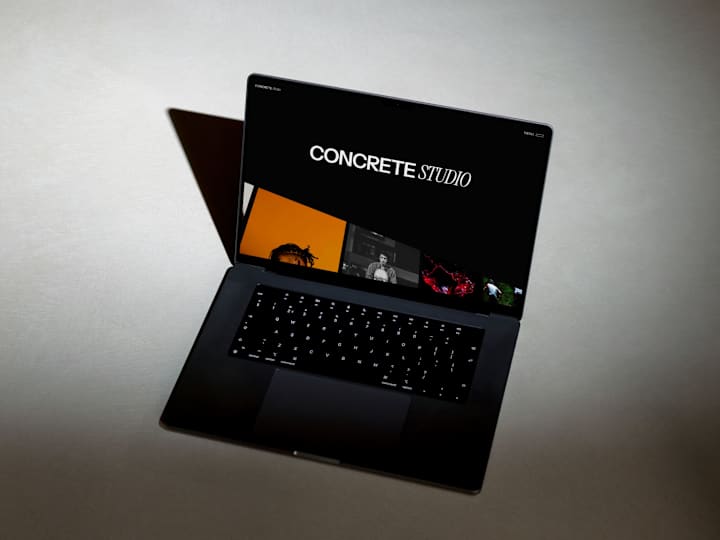 Cover image for CONCRETE ― Free Framer Agency Template