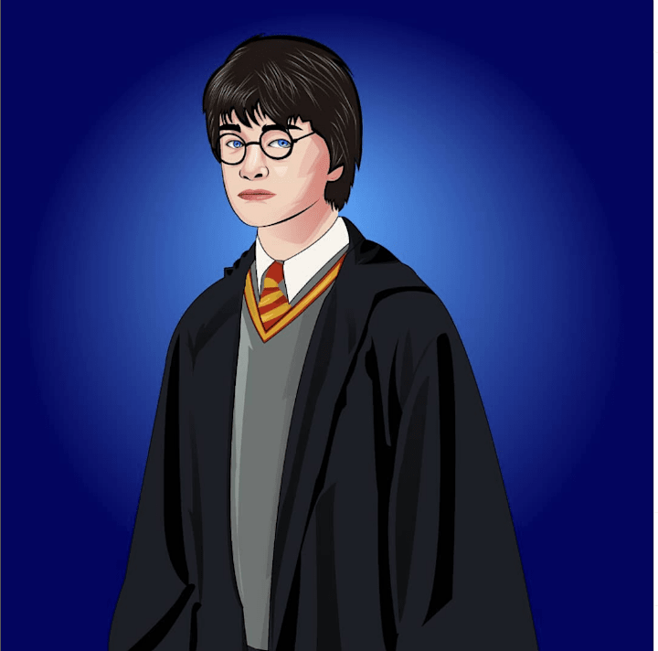 Cover image for Harry Potter vector design