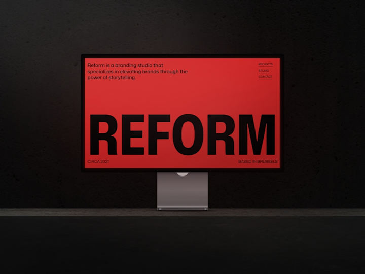 Cover image for REFORM Framer Template