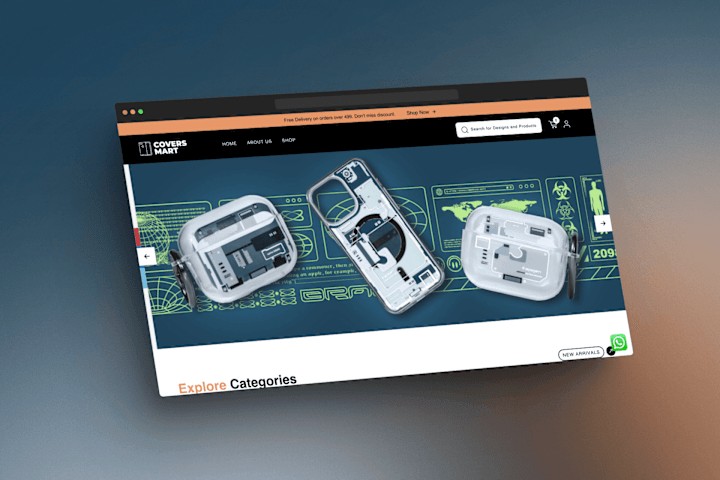 Cover image for Responsive Web Design for E-commerce Store