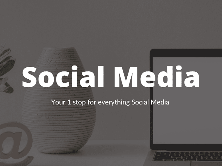 Cover image for Leave your social media game to me 