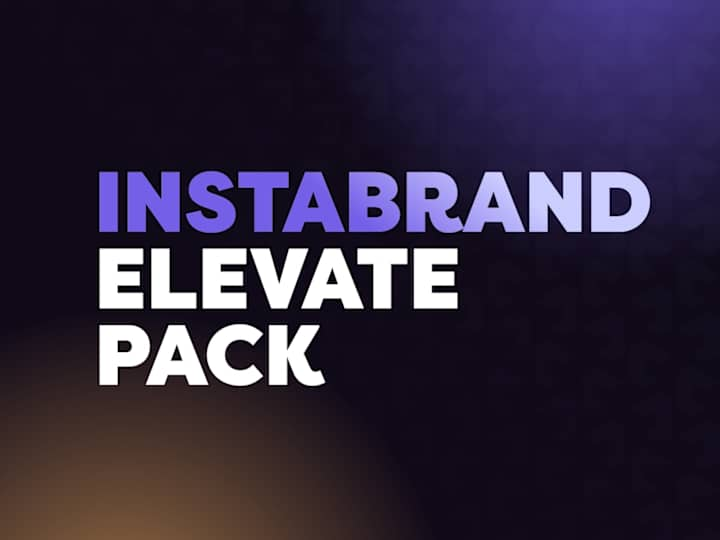 Cover image for InstaBrand Elevate Pack