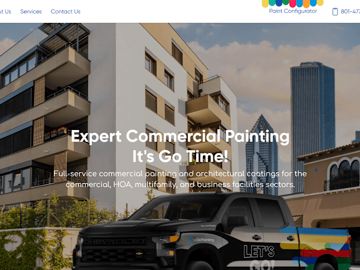 Cover image for GoPainting - Expert Commercial Painting