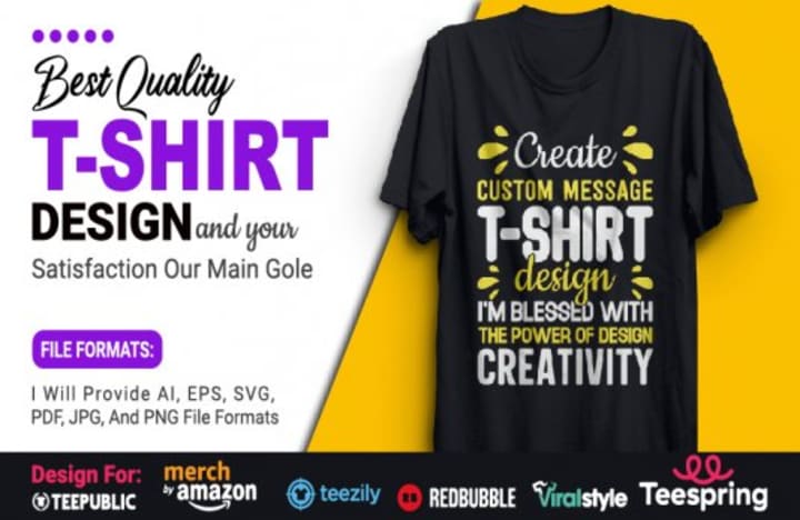 Cover image for trendy bulk tshirt design for your print on demand