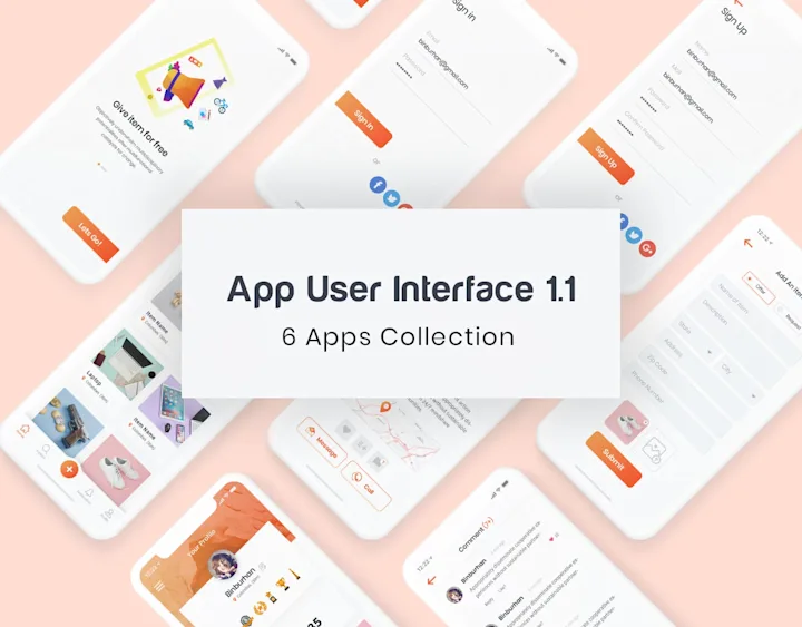 Cover image for App User Interface Collection 1.1