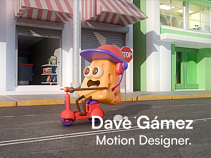Cover image for Dave Gamez - Motion Design Reel