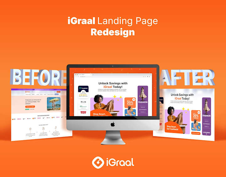 Cover image for iGraal Landing Page Redesign