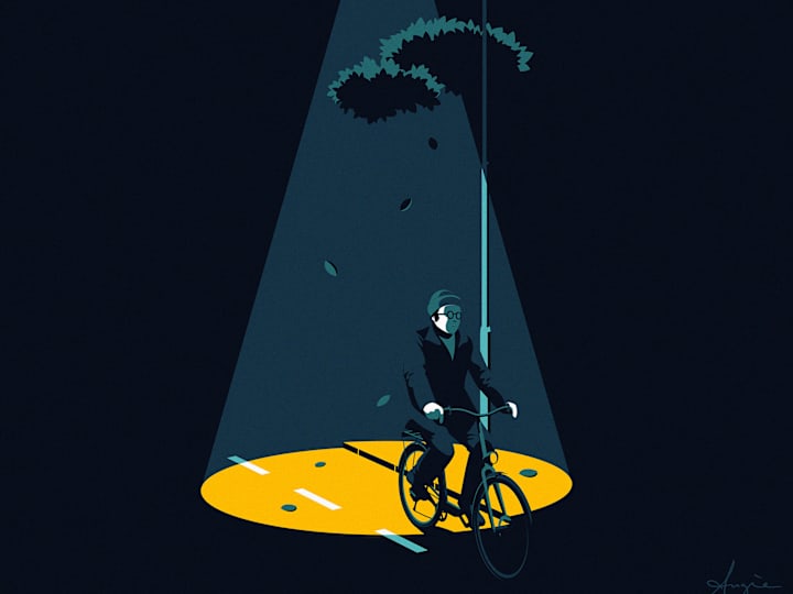 Cover image for "Autumn Night" - Daily vector art