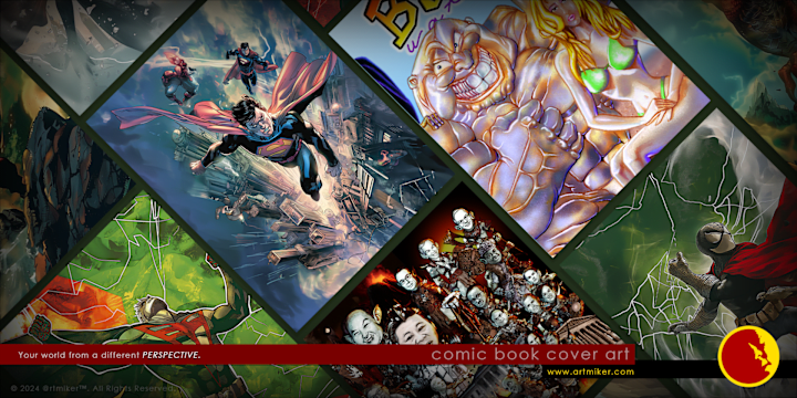 Cover image for COMIC BOOK COVER ART SERVICES