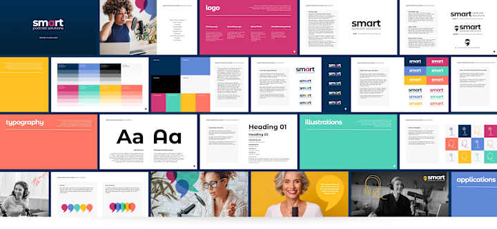 Cover image for Smart Podcast Solutions | Branding + Visual Identity