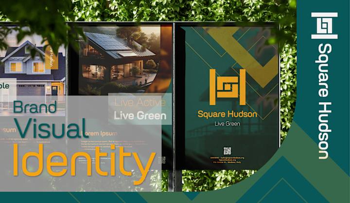 Cover image for Square Hudson Brand Visual Identity