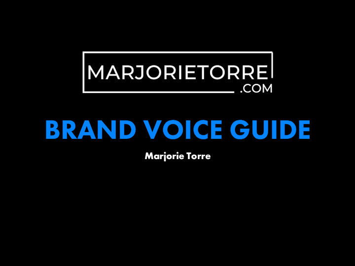 Cover image for Brand Voice Guide