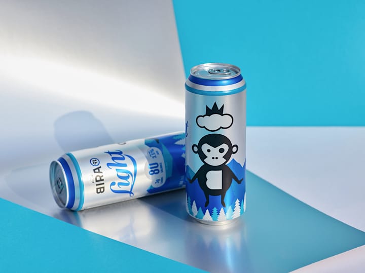 Cover image for Bira 91 Light- Packaging Redesign