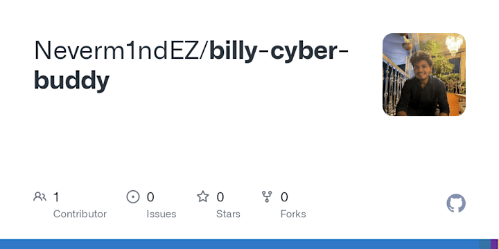 Cover image for Billy CyberBuddy