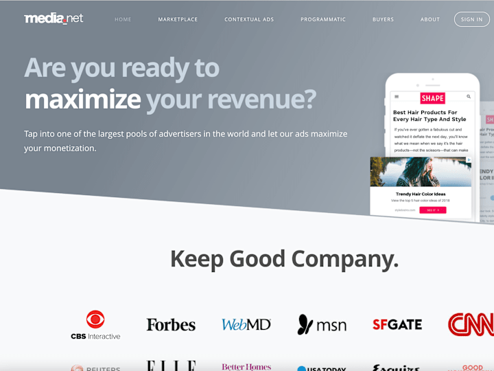 Cover image for Landing page