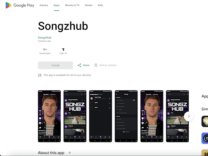 Cover image for Songzhub - A Music Sharing Platform